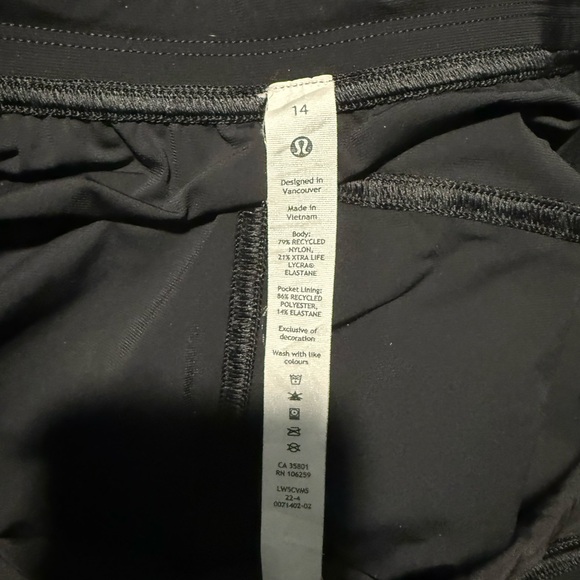 NWOT Lululemon Adapted State Jogger in Black - Size 14 - Picture 7 of 7